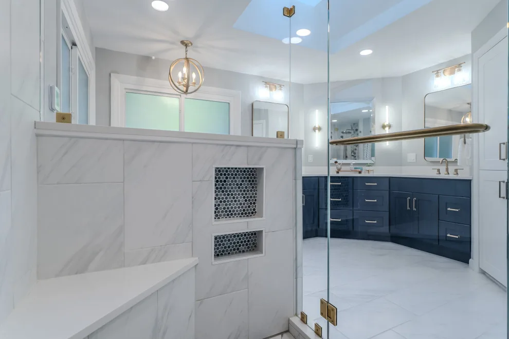 Cheshire Primary Restroom by EDV Home Design - Photo 17