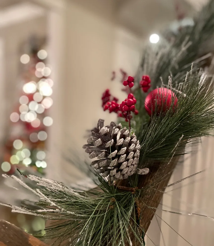 Festive Decorations | Dining Room & Entryway by A. Logan Designs, LLC - Photo 5