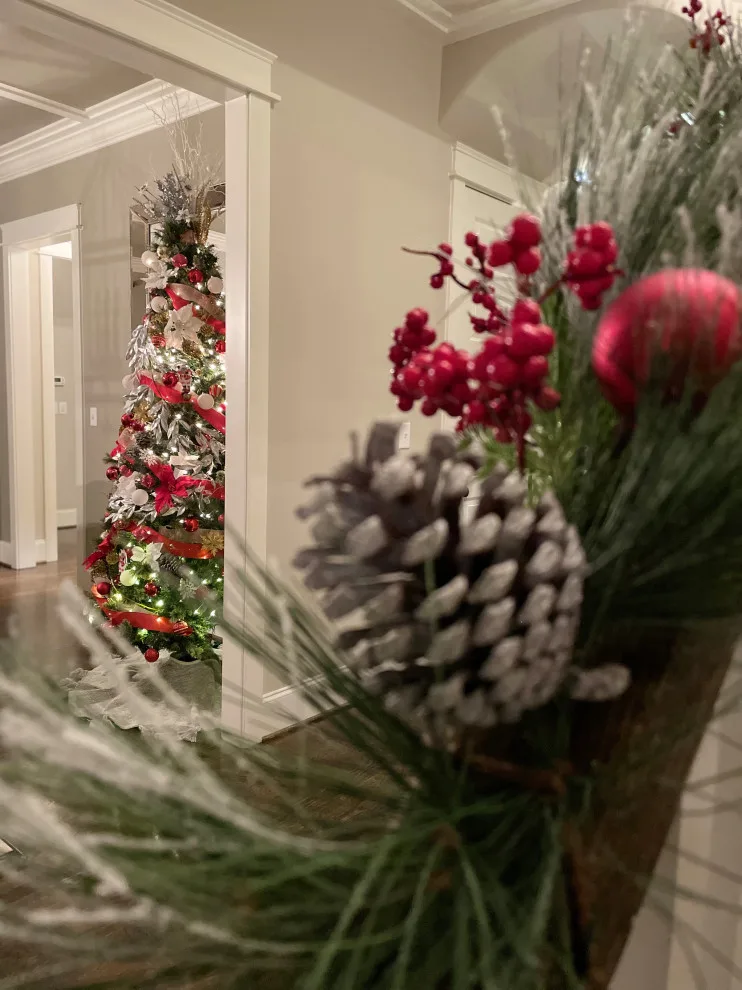 Festive Decorations | Dining Room & Entryway by A. Logan Designs, LLC - Photo 4