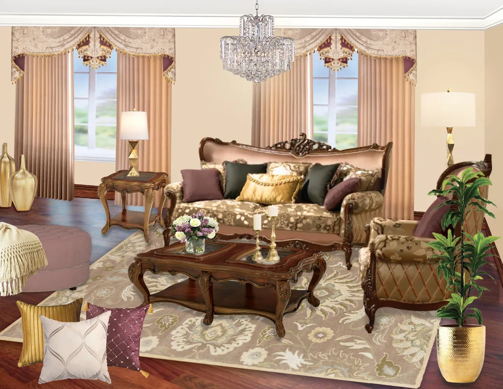 Traditional Elegant Living Space by Danaë Eustace-Zamora - Photo 3