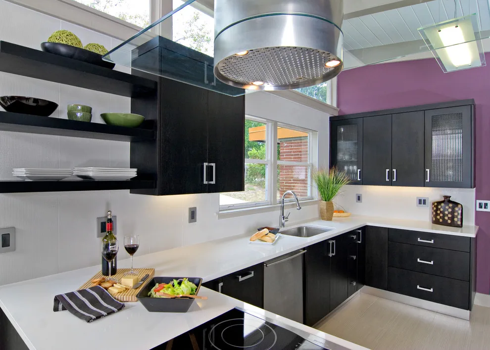 Mid-Century Retro Kitchen at East Hill by In Detail Interiors - Photo 5