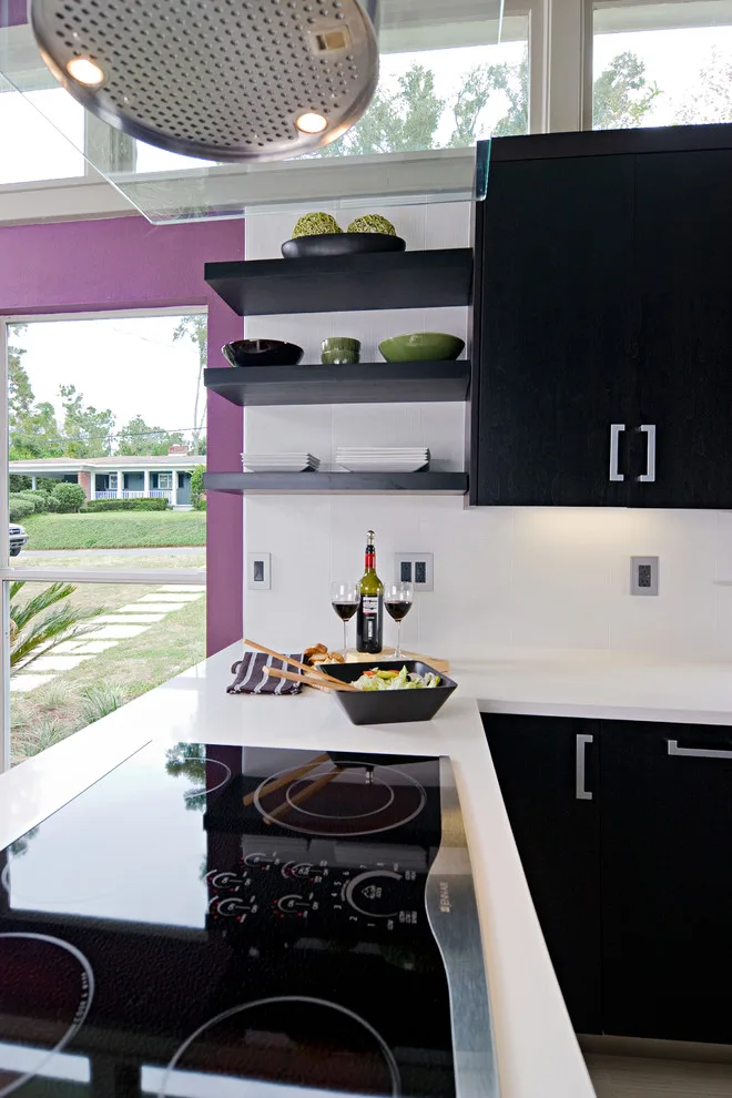 Mid-Century Retro Kitchen at East Hill by In Detail Interiors - Photo 3