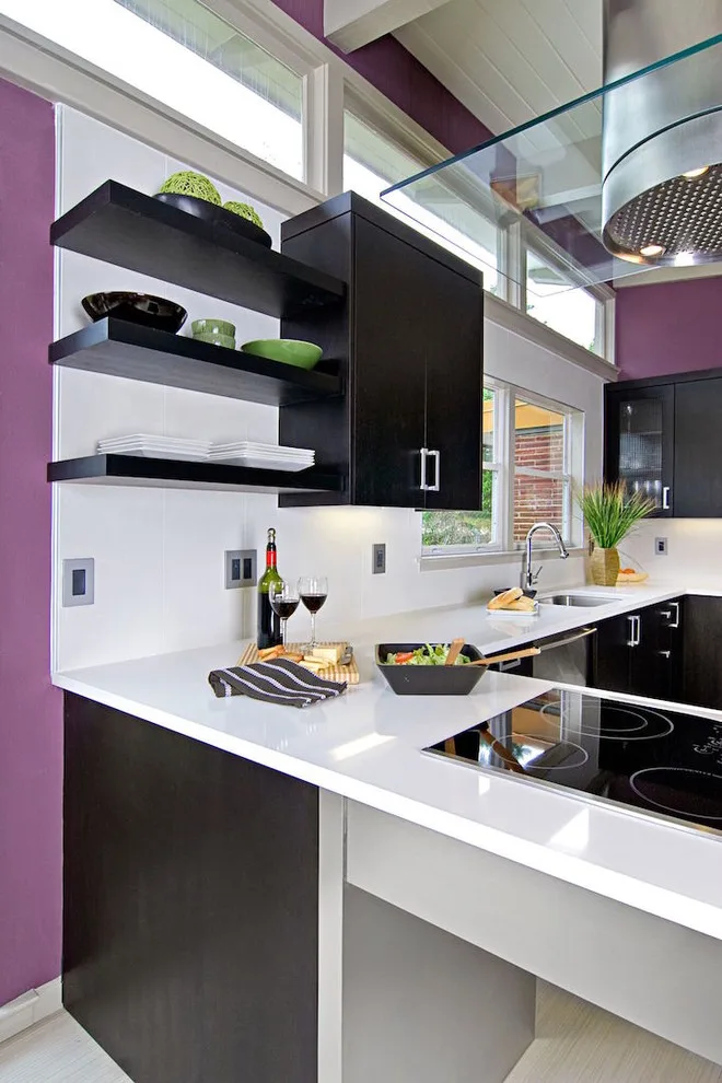 Mid-Century Retro Kitchen at East Hill by In Detail Interiors - Photo 2
