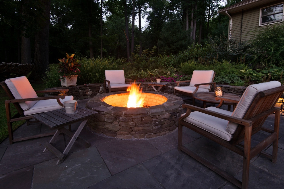Fire Pit and Patio by Britney O'Donnell Garden Design - Photo 13