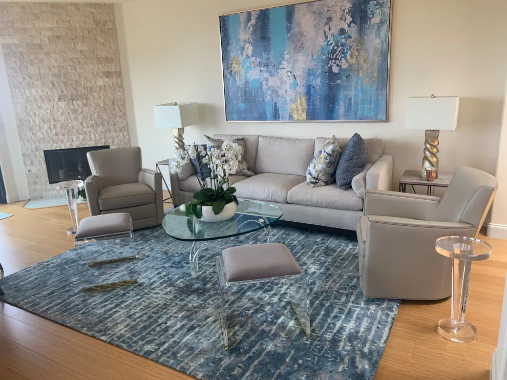Del Mar Living Room Renovation by Brandi Bernardino Designs - Photo 4