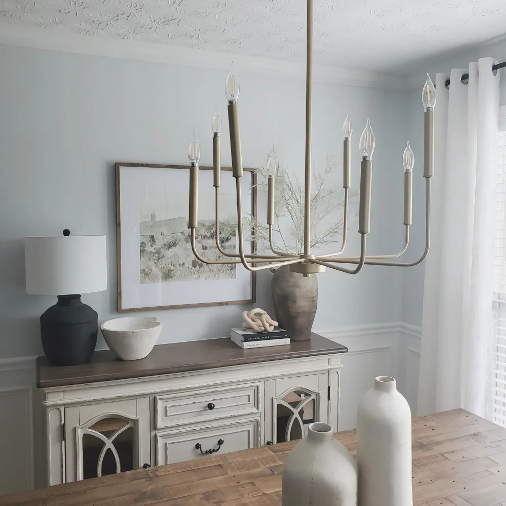 Contemporary Farmhouse Eating Area by Virgil Interiors - Photo 3