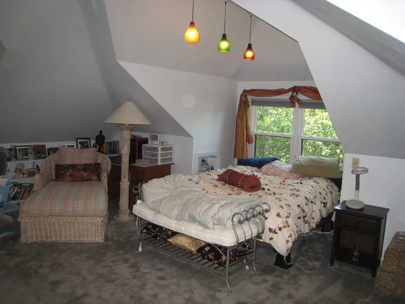 Guest Bedroom with Dormer by Take II Staging & Redesign - Photo 9