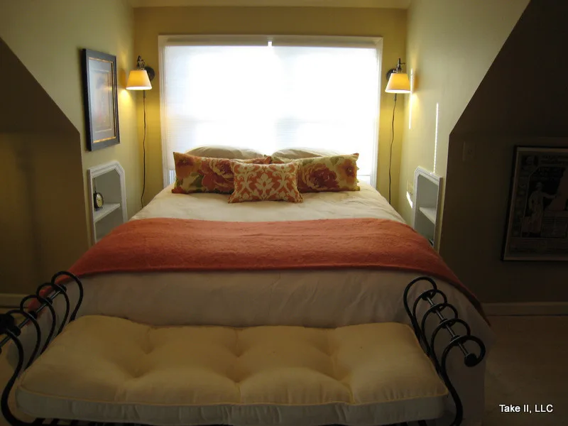 Guest Bedroom with Dormer by Take II Staging & Redesign - Photo 4