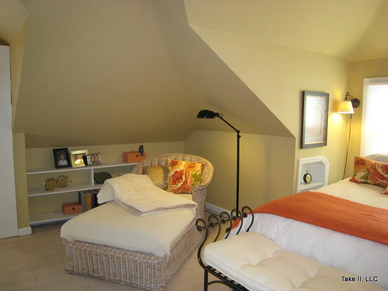Guest Bedroom with Dormer by Take II Staging & Redesign - Photo 2