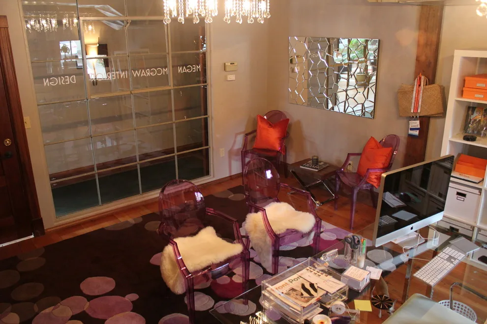 Urban Chic Women's Workspace by Megan McGraw Interior Design - Photo 4