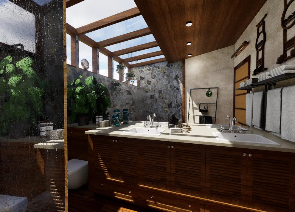 Southern Eastern Bathroom by Ellara - Photo 4