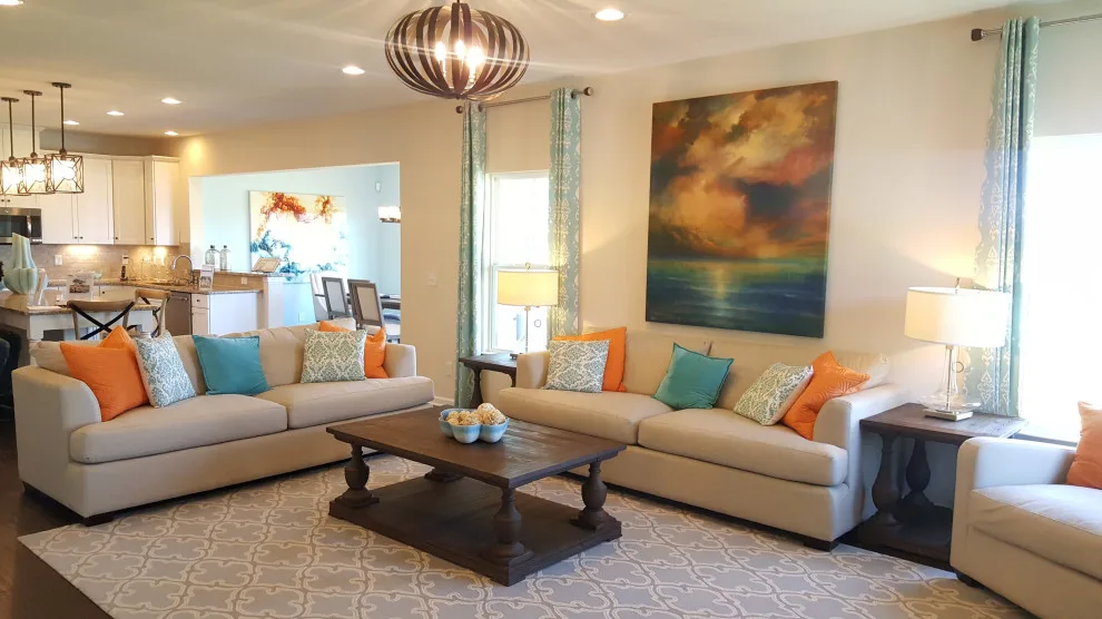 teal and orange fresh residence by Danielle Unser - Photo 2