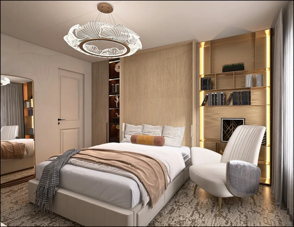 Chic Dressing Room/Guest Area by DomaVita Design - Photo 3