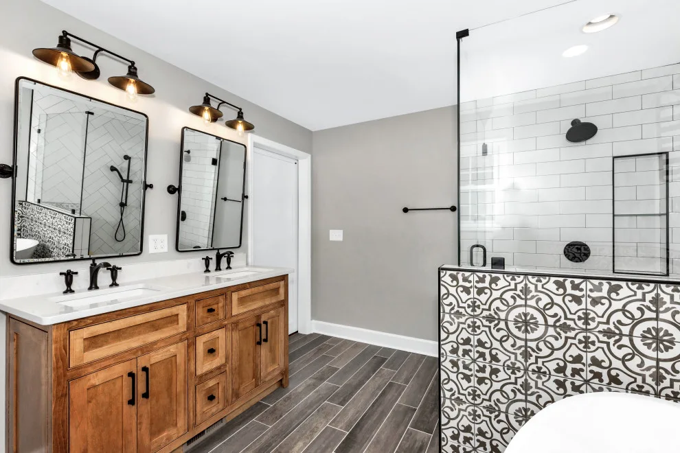 Elkwood Area Bathroom Renovation by Kristen Oldfield Design - Photo 3