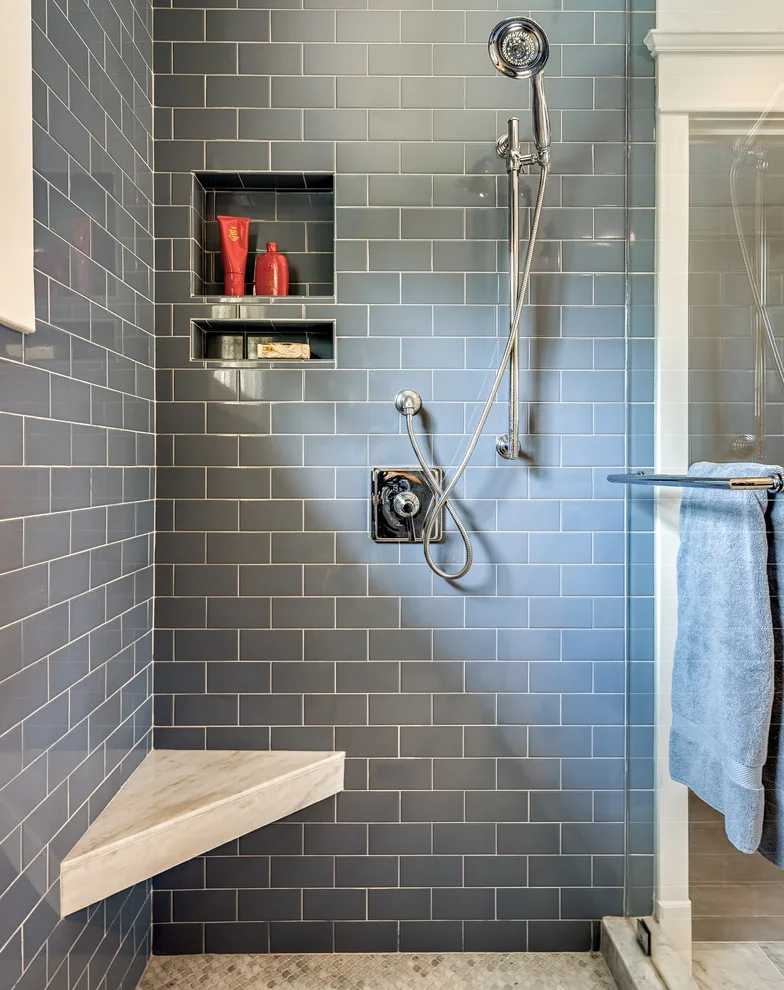 Blue Study - Second Floor Expansion - Design and Build by Marcelle Guilbeau Interior Design - Photo 4