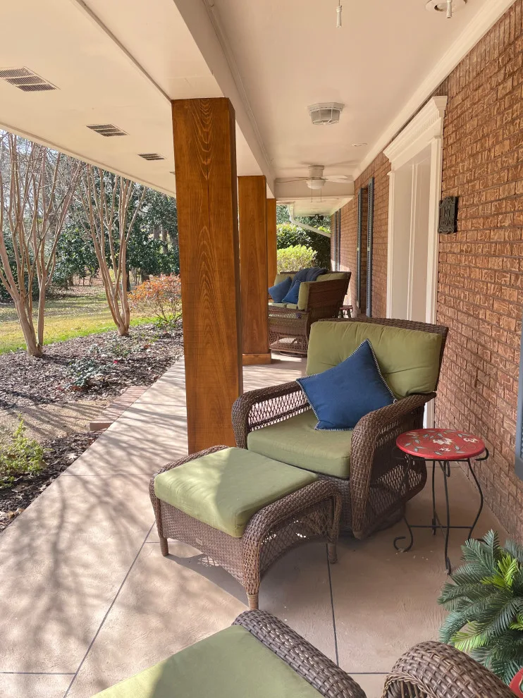 Front Porch Renovation at Quail Run by Samantha Smith Designs - Photo 8