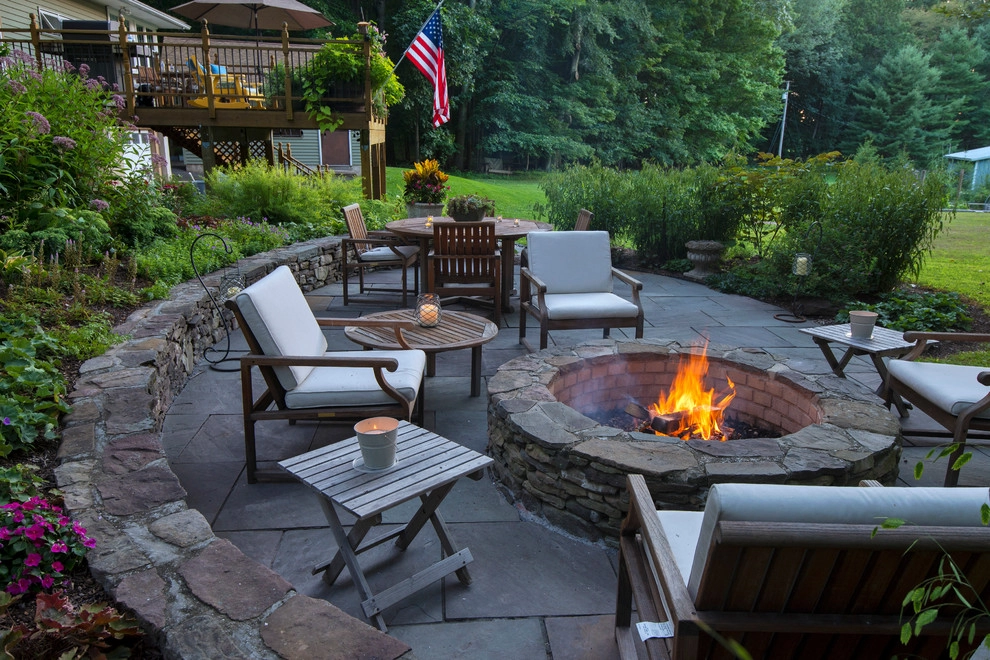 Fire Pit and Patio by Britney O'Donnell Garden Design - Photo 12