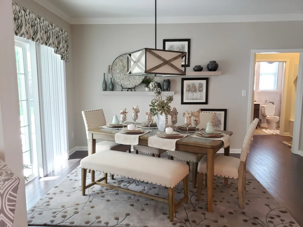 country-style dining area by Danielle Unser - Photo 2