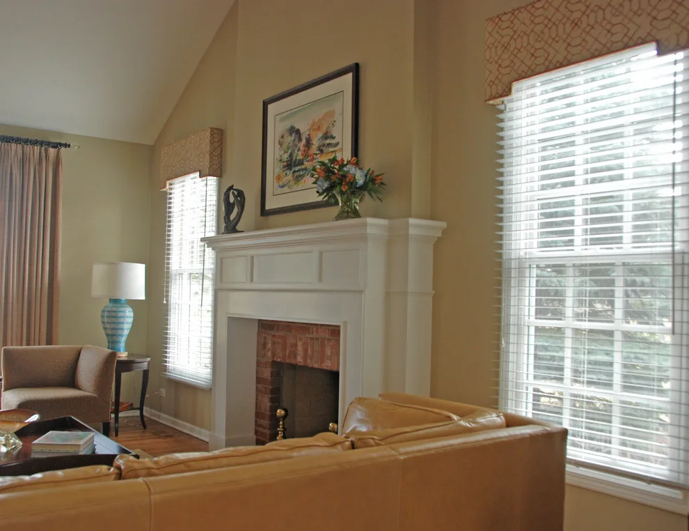 Lake Forest Living Room Fireplace Makeover by Tina Dann-Fenwick Interiors - Photo 2