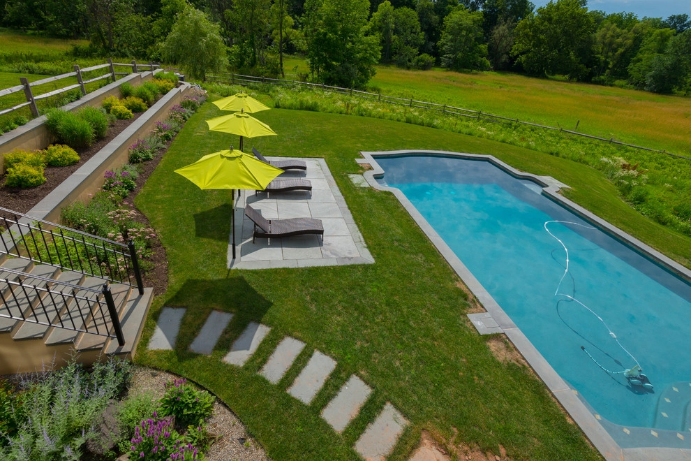 Provincial Pool by Britney O'Donnell Garden Design - Photo 27