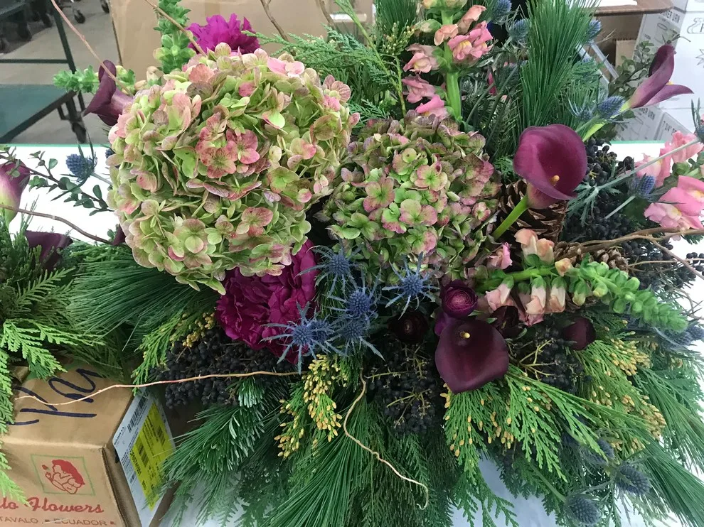 floral compositions by Janet Biddick Designs - Photo 309