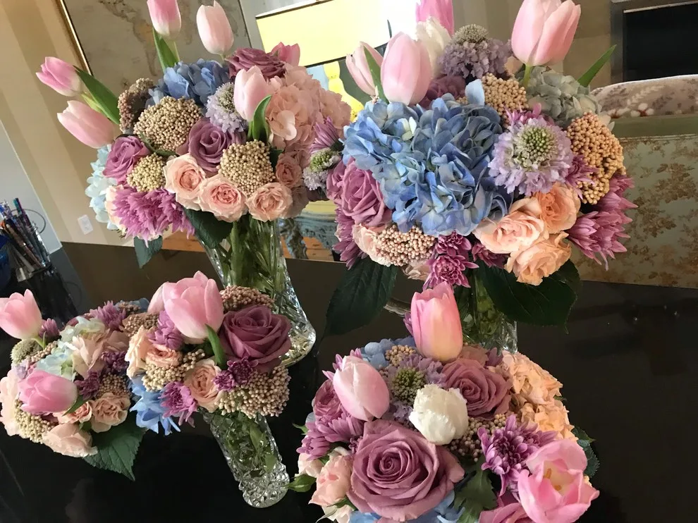 floral compositions by Janet Biddick Designs - Photo 82