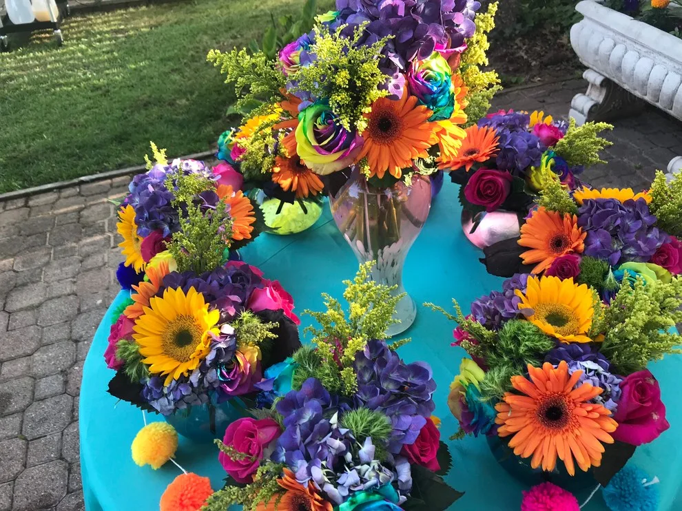 floral compositions by Janet Biddick Designs - Photo 130