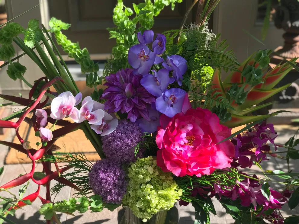 floral compositions by Janet Biddick Designs - Photo 248