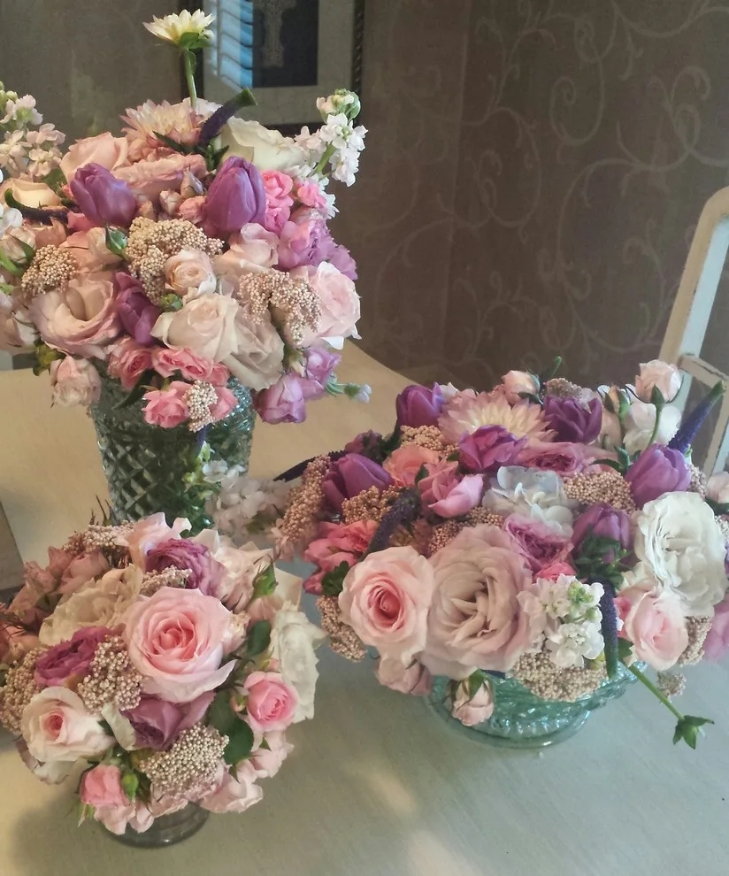 floral compositions by Janet Biddick Designs - Photo 229
