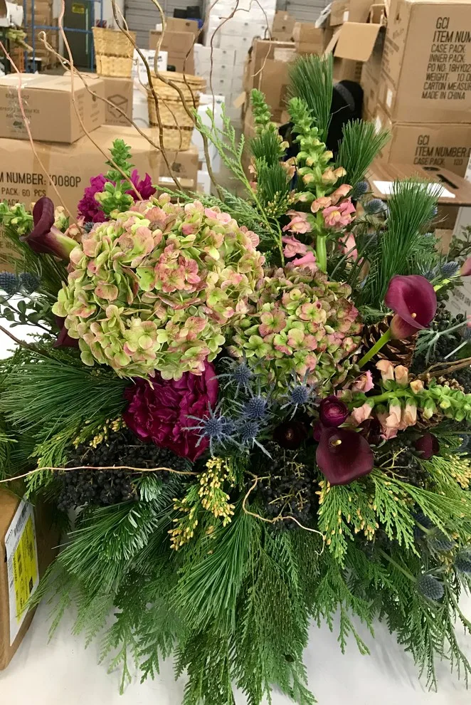 floral compositions by Janet Biddick Designs - Photo 316