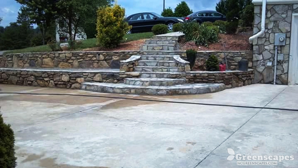 Doggett Mountain Stone Retaining Wall by Greenscapes Landscaping & Retaining Walls - Photo 8