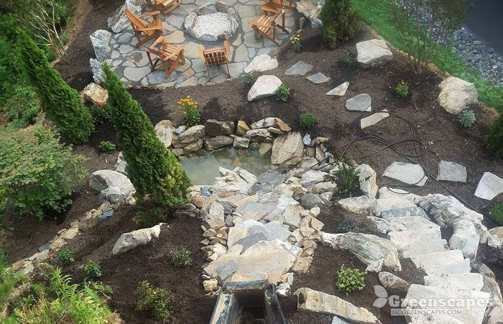 Waynesville Waterfal by Greenscapes Landscaping & Retaining Walls - Photo 4