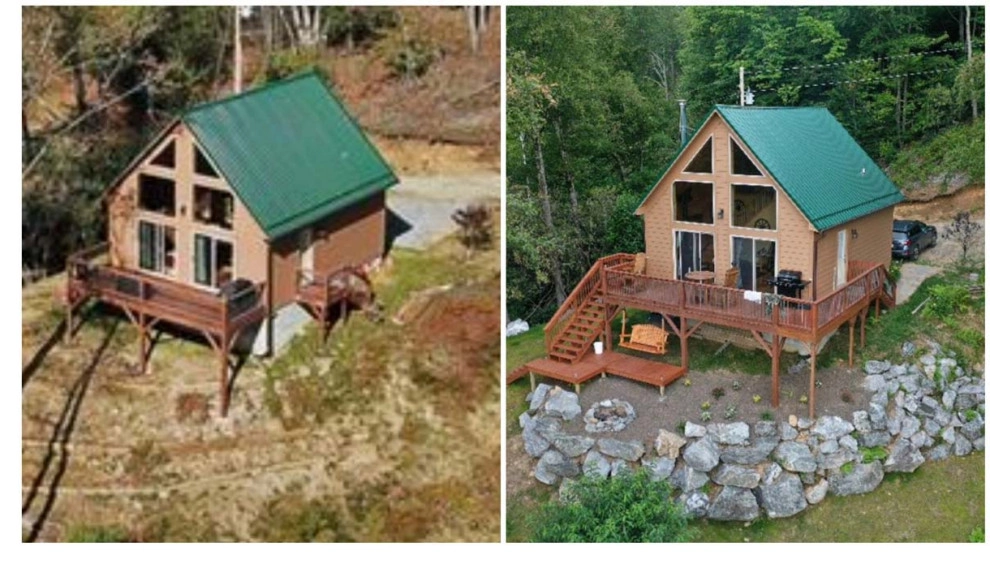 Landslide from Water & Soil Erosion Backyard Transformation by Greenscapes Landscaping & Retaining Walls - Photo 12
