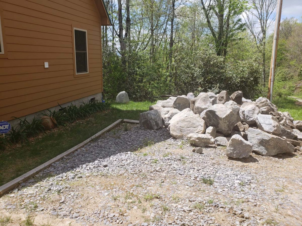 Landslide from Water & Soil Erosion Backyard Transformation by Greenscapes Landscaping & Retaining Walls - Photo 15