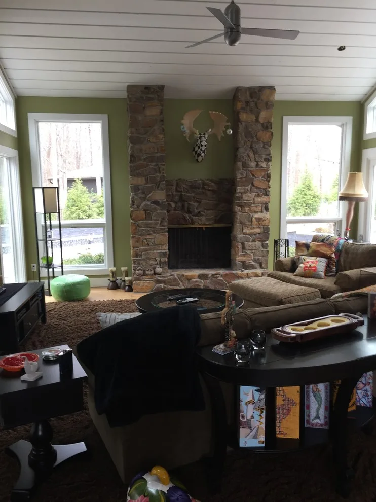 Exciting and Stylish Living Room Makeover by Monica Lukas Design - Photo 10