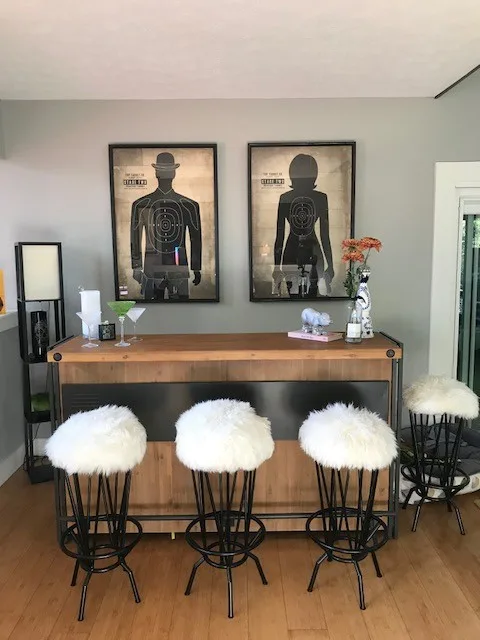 Exciting and Stylish Living Room Makeover by Monica Lukas Design - Photo 6