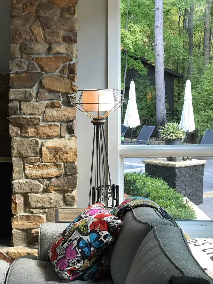 Exciting and Stylish Living Room Makeover by Monica Lukas Design - Photo 5