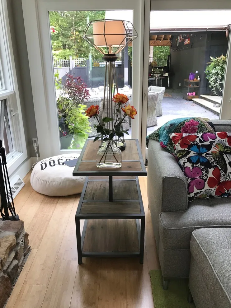 Exciting and Stylish Living Room Makeover by Monica Lukas Design - Photo 4