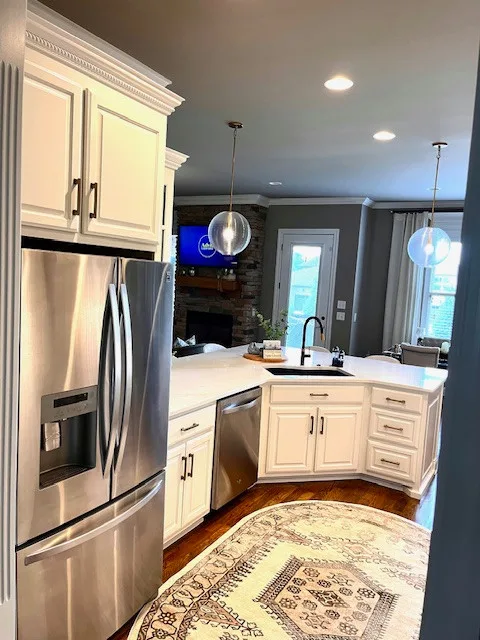 Elegant White Kitchen by Reilley Design - Photo 8