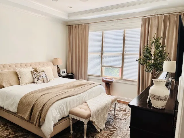 Calm Primary Bedroom by Reilley Design - Photo 6