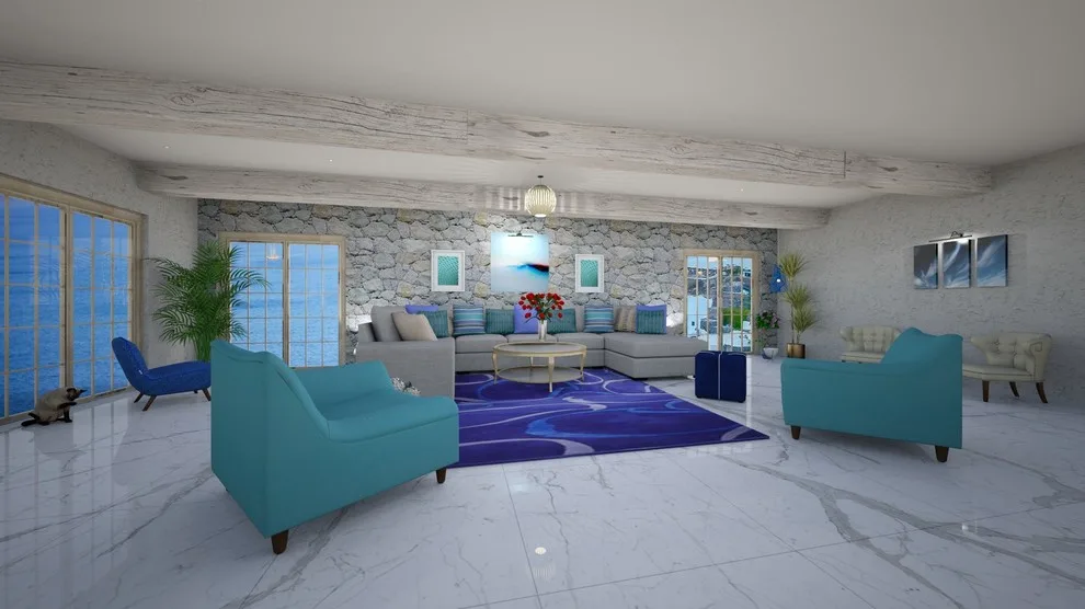 Hellenic Inspired Interior Design - Edesign by Northern Lights Home Staging And Design - Photo 2