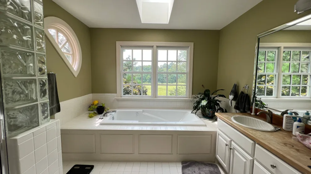 Eco-Friendly Bathroom with a Scenic View by Dust To Diamonds Designs - Photo 14