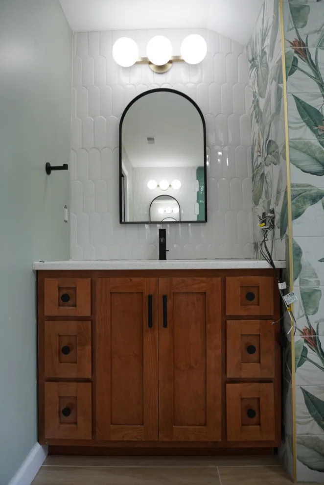 Eco-Friendly Bathroom with a Scenic View by Dust To Diamonds Designs - Photo 5