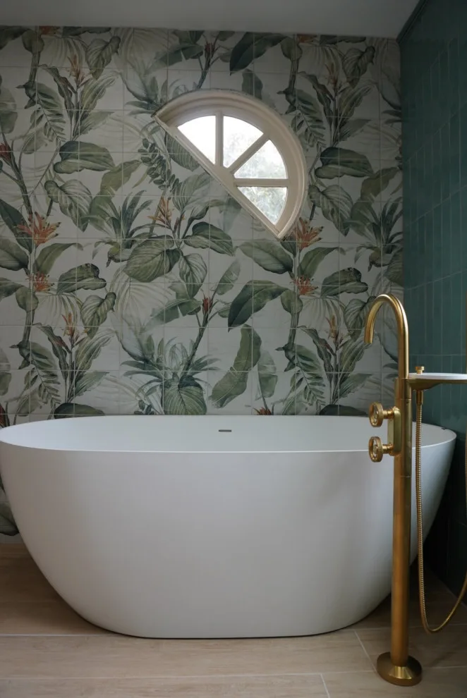 Eco-Friendly Bathroom with a Scenic View by Dust To Diamonds Designs - Photo 3