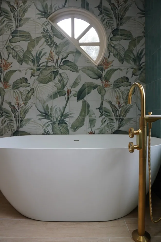 Eco-Friendly Bathroom with a Scenic View by Dust To Diamonds Designs - Photo 9