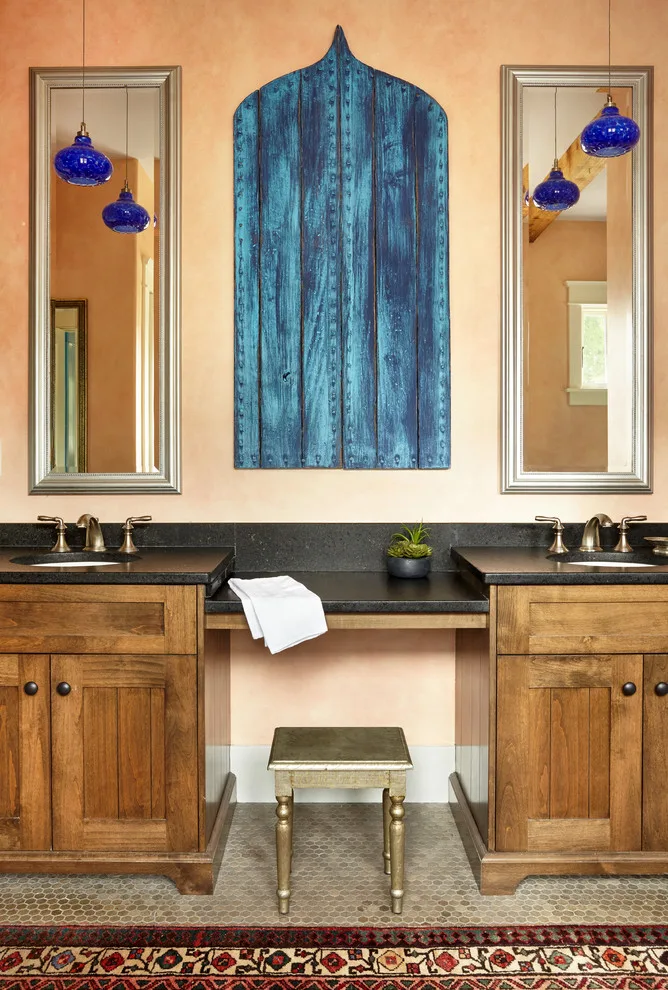 Contemporary West Encounters Morocco by Marcelle Guilbeau Interior Design - Photo 9