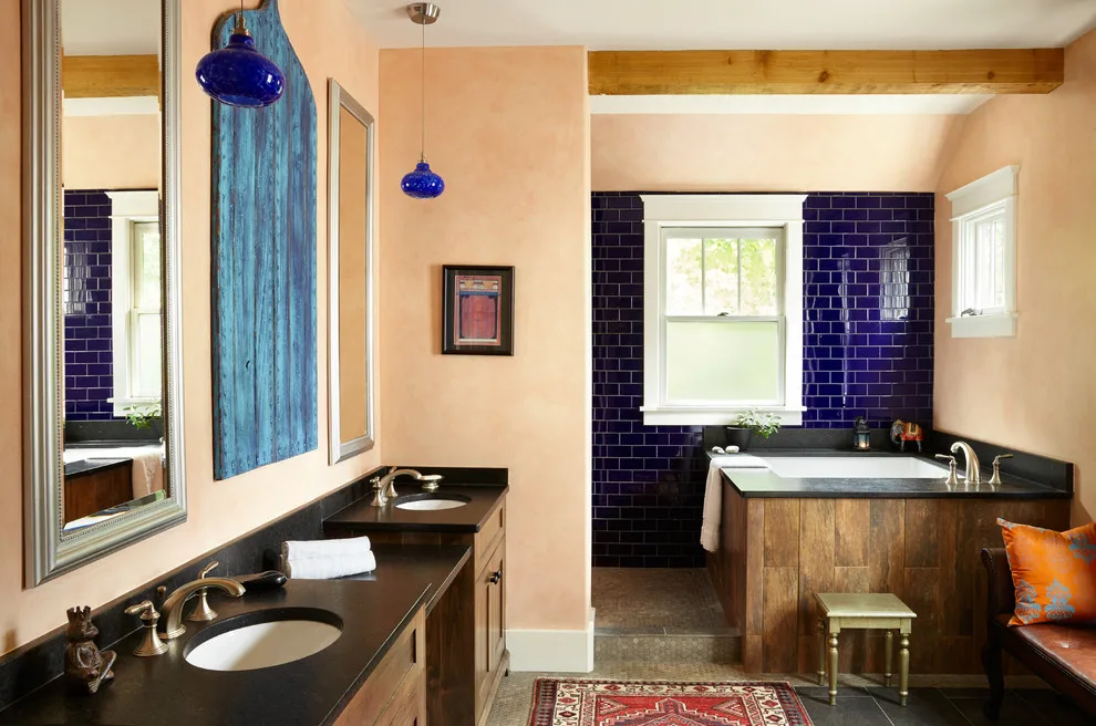 Contemporary West Encounters Morocco by Marcelle Guilbeau Interior Design - Photo 22
