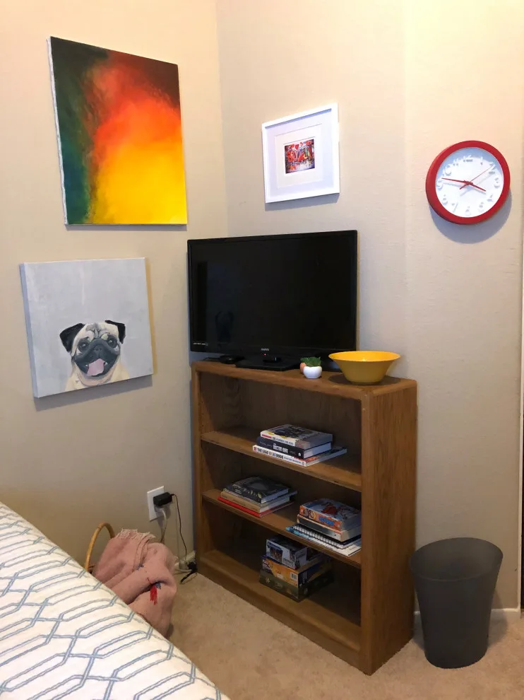 Home Staging and Redesign for Occupied Guest Rooms by Interiors By SarahRose - Photo 6