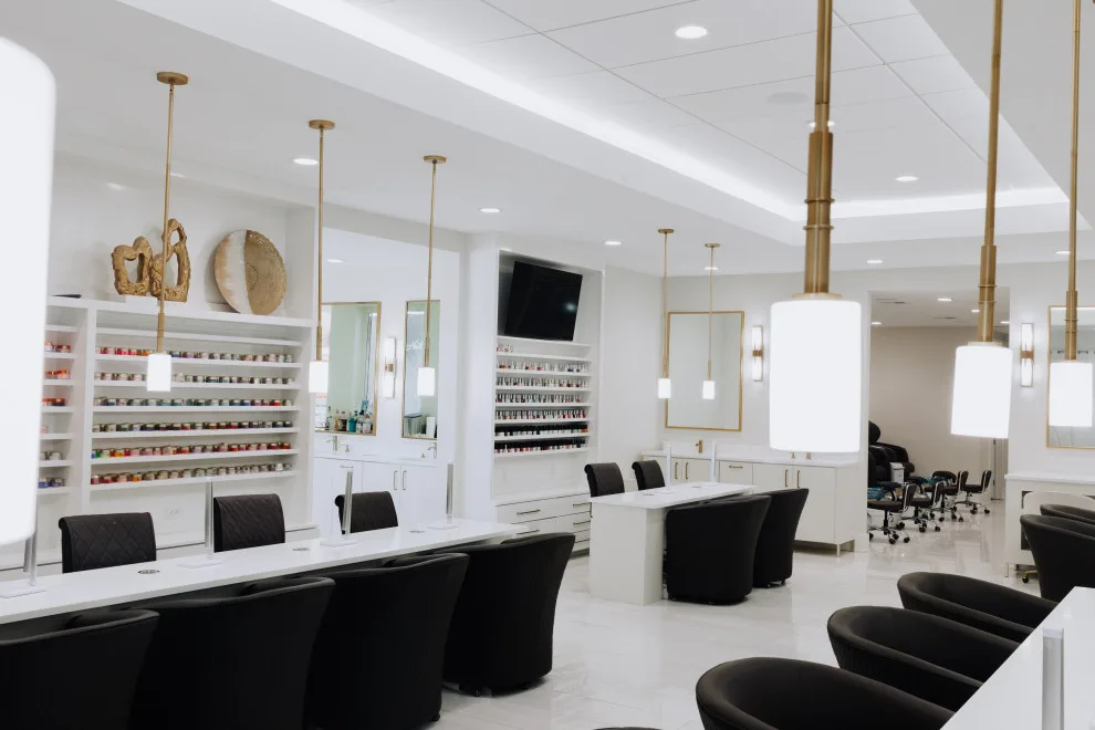 High-End Nail Salon Renovation and Growth by Interior Design Group - Photo 15