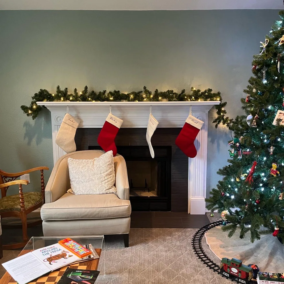 Festive Mini-Revamp: porch & fireplace by Interiors By SarahRose - Photo 3